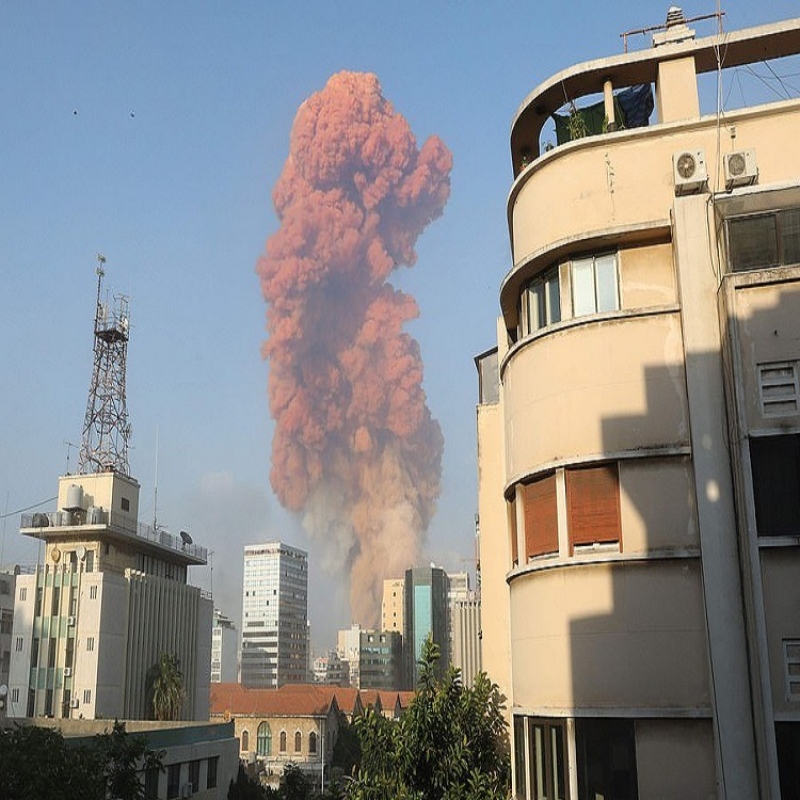 Explosie in Beiroet